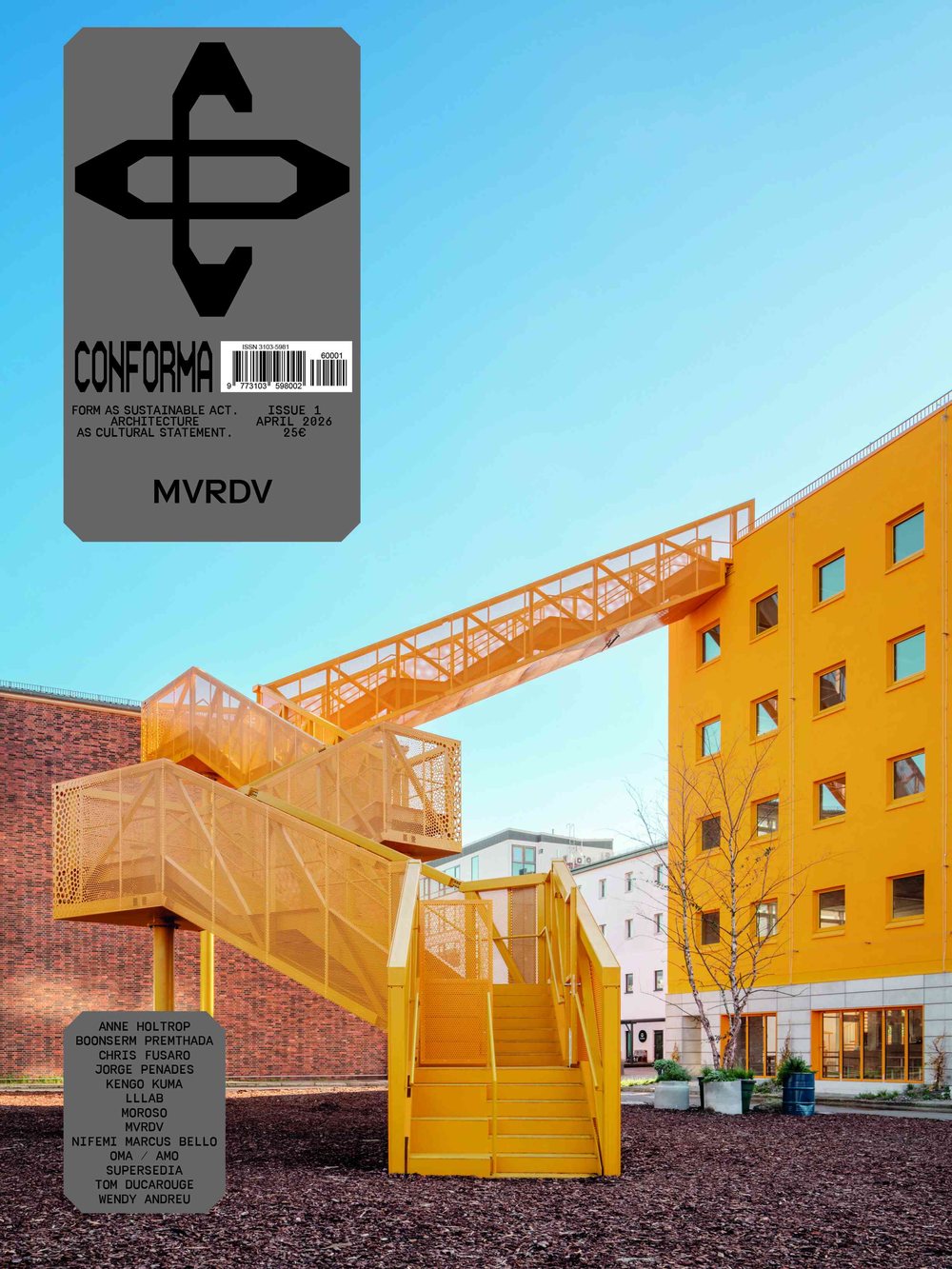 Conforma Issue 1 cover, MVRDV